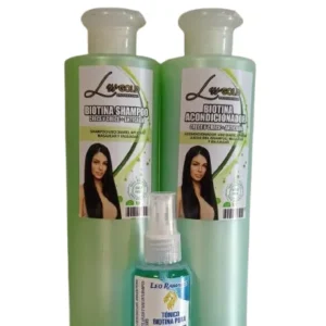 Shampoo mas Acondicionador mas Spray Biotina Pural