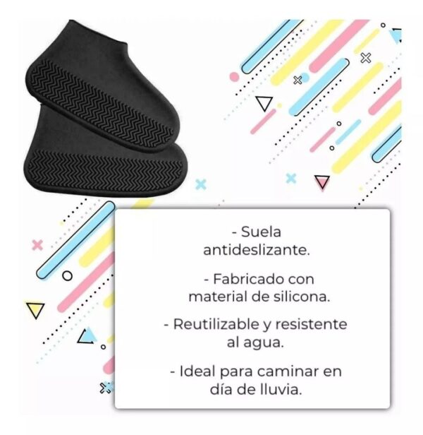 Cubre Calzado Impermeable de Silicona